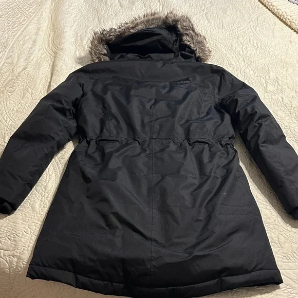Women's North Face Arctic Down Parka - Picture 3 of 5
